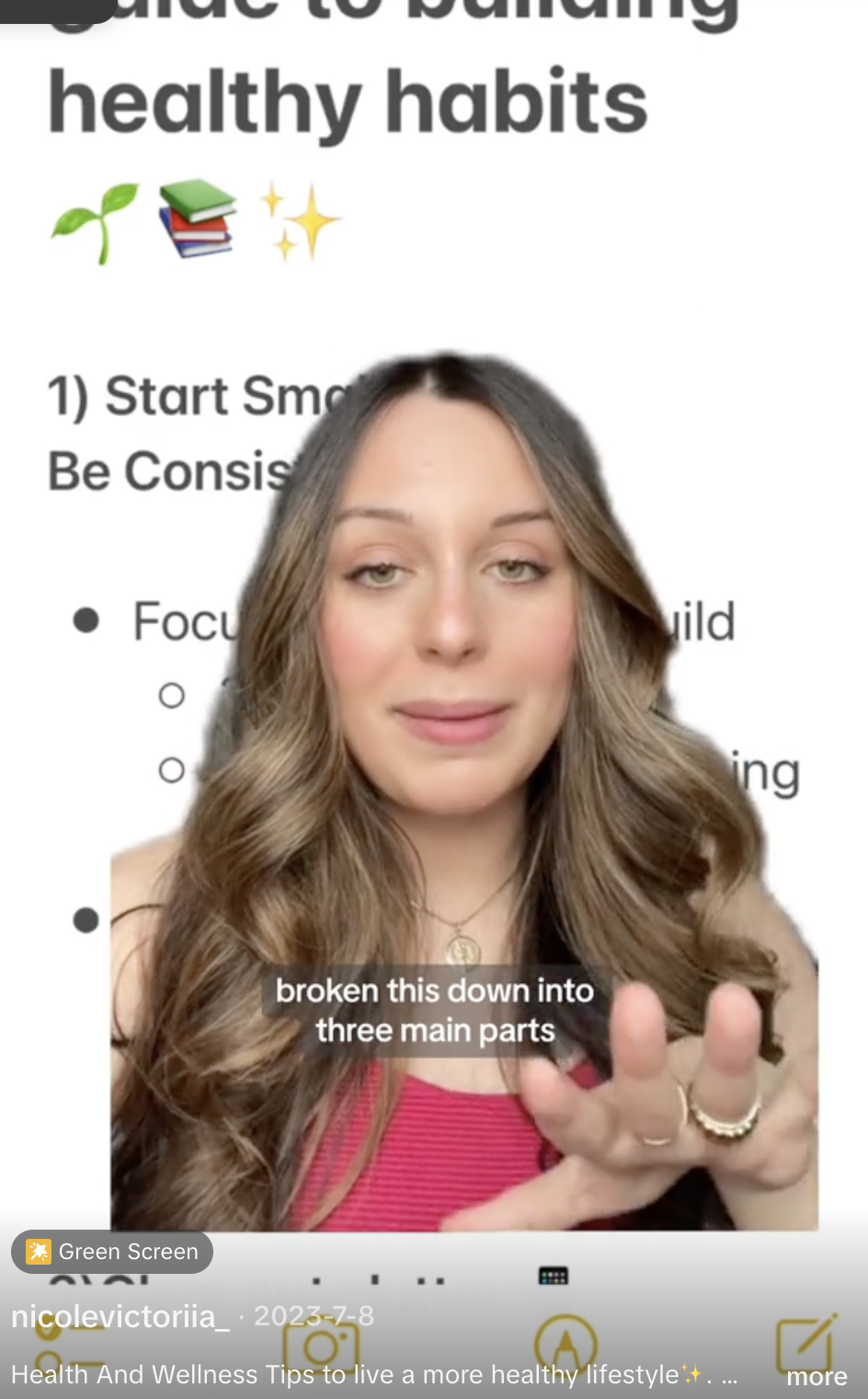TikTok creator example